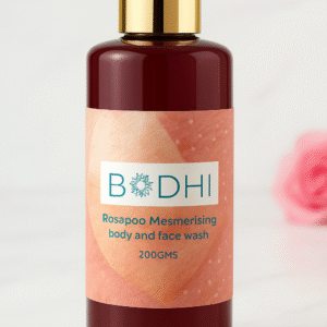 bodhi rosapoo mesmerising body wash – tuberose & rose (sulphate & paraben free)(100% herbal)