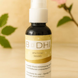 bodhi aha fruit toner – pore minimizing facial mist (100% natural)